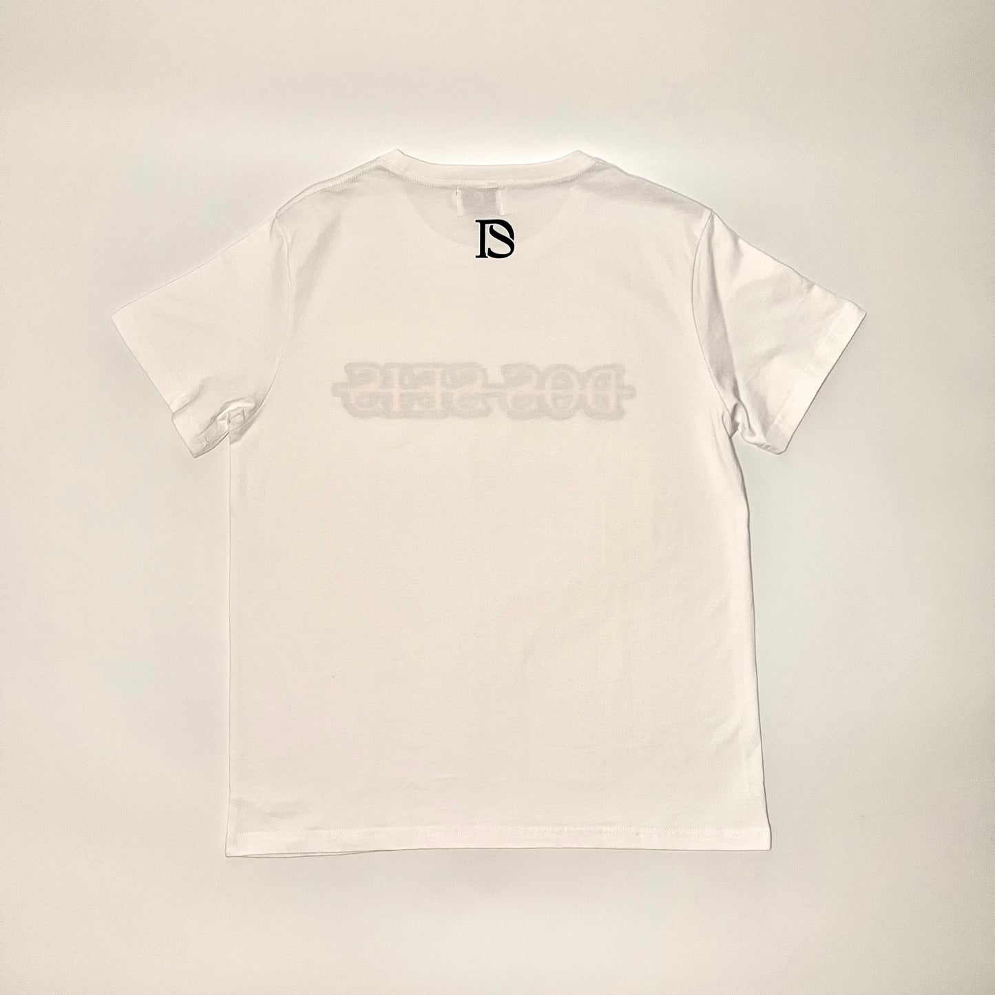 WHITE PEACH LOGO T-SHIRT