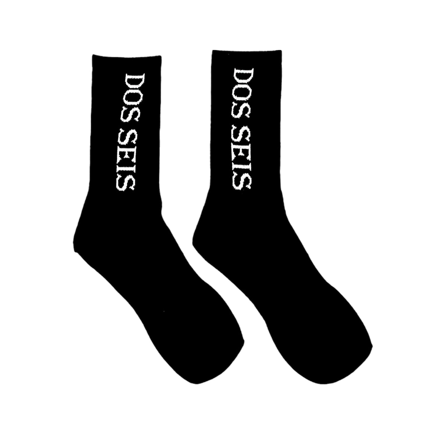 BLACK LOGO SOCK