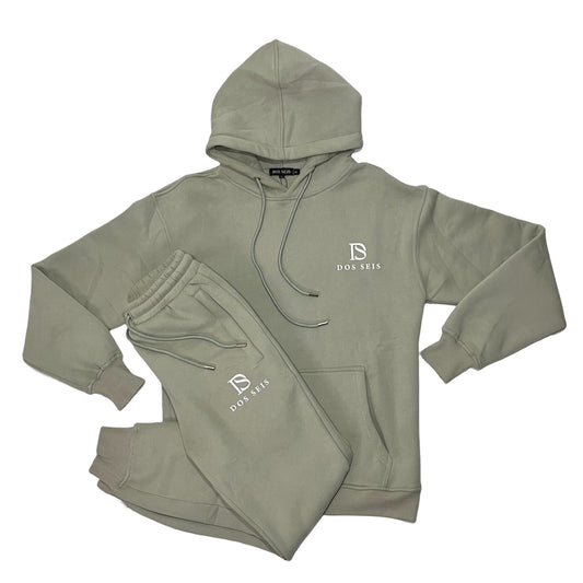 COOL GREY LOGO HOODIE/JOGGERS (Full Set)